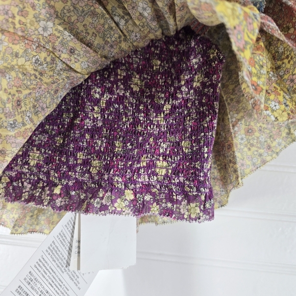 NWT Zimmermann Carnaby Off Shoulder Cotton Tiered Top Crop 4 - Picture 9 of 12